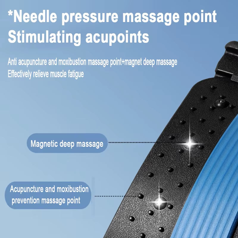 Lumbar Stretcher Device for Lower Back Pain Lower Device for Back Opening Yoga Spine Correction Pillow for Back Chiropracticybam